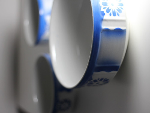 Krásná sada porcelánových misek — foto 4