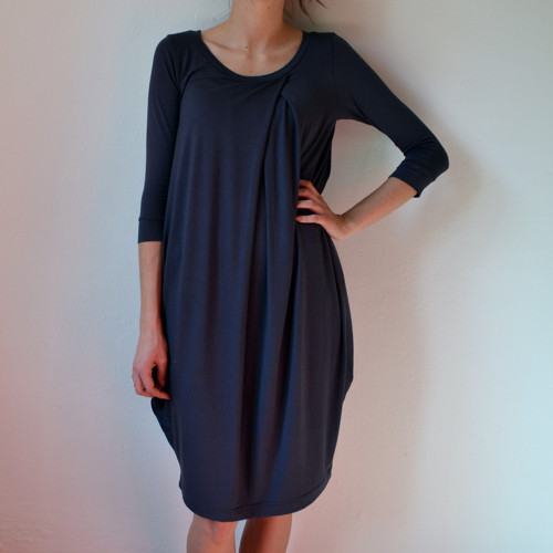 Šaty WIDE Grey — foto 3