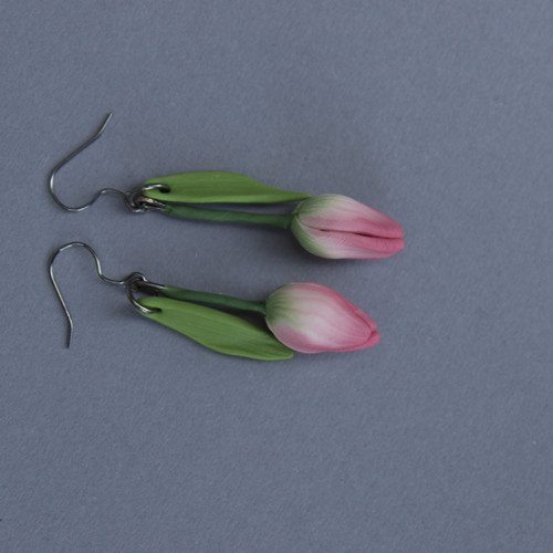 Náušnice - Tulipány — foto 2