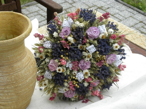 Kytka romantik levandulová — foto 2