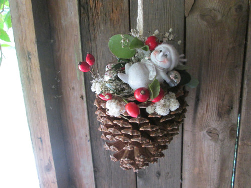 Sněhulák na houpačce — foto 3