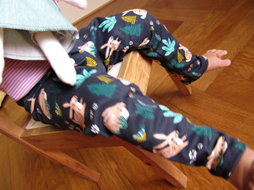 BIO legínky "Hopsám jako králíček":) — foto 6