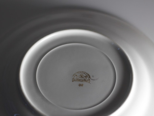 Porcelánový talíř s chrpami — foto 3
