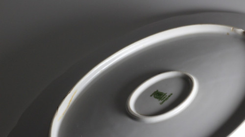 Porcelánový tác poset růžemi — foto 3