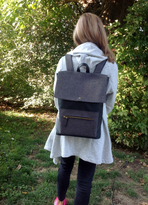 Black backpack — foto 6