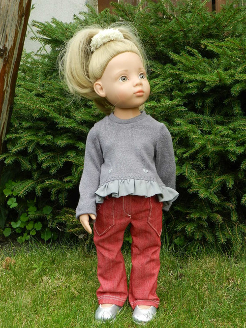 Džíny pro panenku Götz 50cm — foto 2