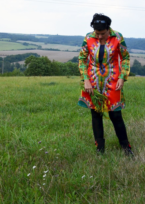 Eklektický ornamentální kabátek — foto 2