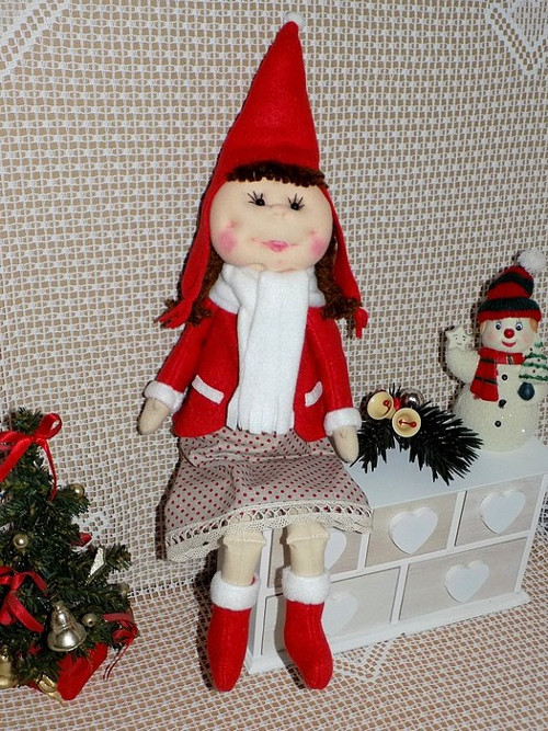 Nezbednice skřítková (vánoční elfinka) — foto 2