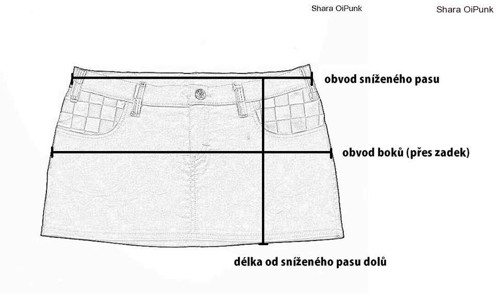 Sukně PUNK klasik — foto 3