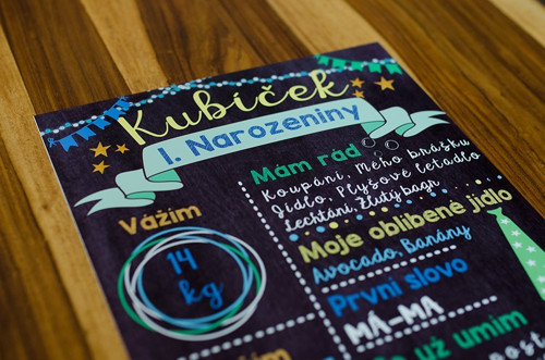 Výroční plakát pro miminko — foto 3