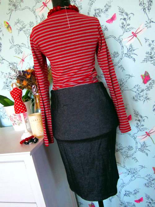 Sukně jeans atypická — foto 4