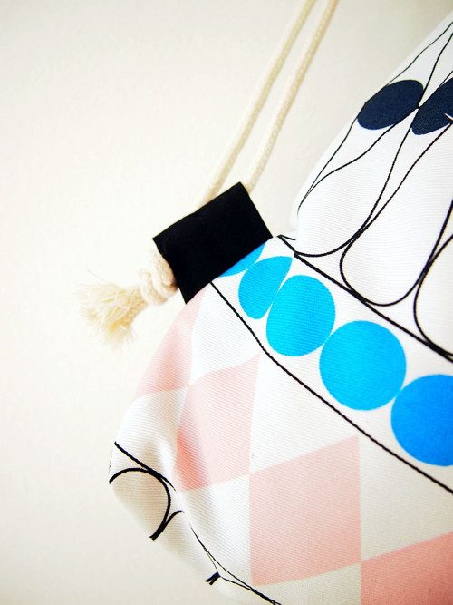Batoh - minimal modro-biely — foto 2
