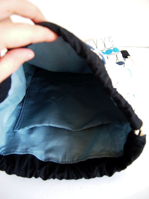 Batoh - minimal modro-biely — foto 6