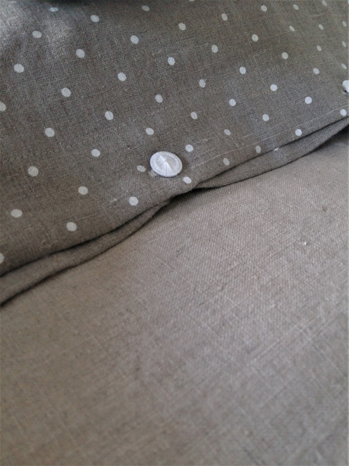 Lněné povlečení Dots Everywhere — foto 5