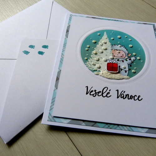 Vánoční přání - YETTI za stromem — foto 5
