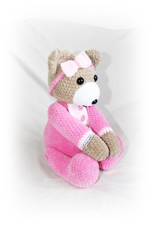Medvídek spinkáček - holčička - cca 47 cm — foto 2