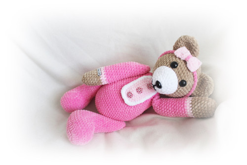 Medvídek spinkáček - holčička - cca 47 cm — foto 6
