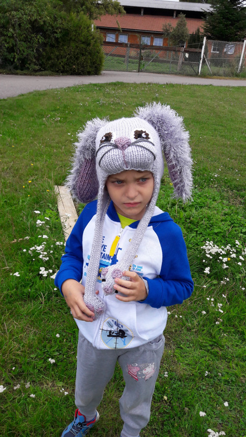 Ušanka KRÁLÍČEK STŘÍBRŇÁČEK — foto 2