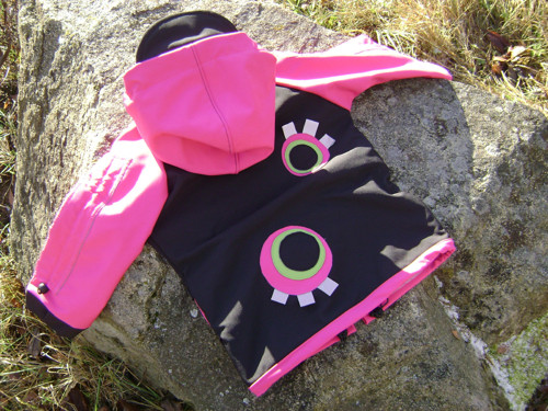 Rostoucí softshell. bundička 4.5-7 let na přání — foto 4