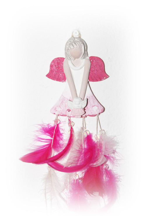 Andělský lapač snů - pink — foto 5