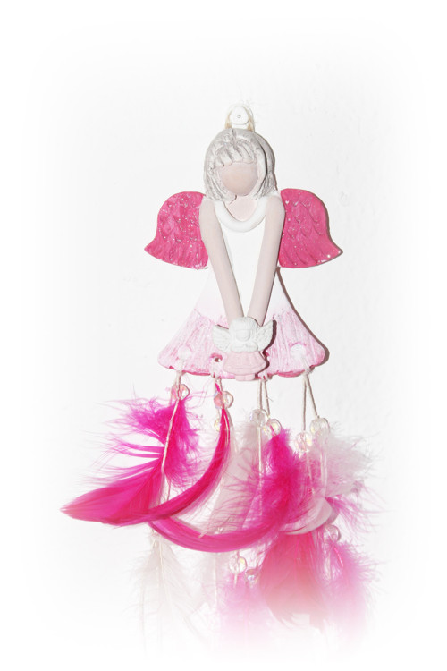 Andělský lapač snů - pink — foto 6