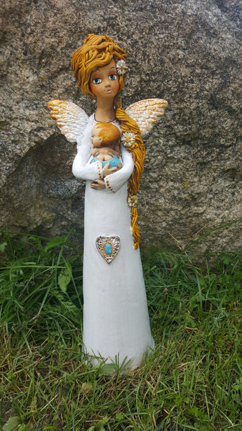 Anděl 30cm na objednán miminko — foto 2