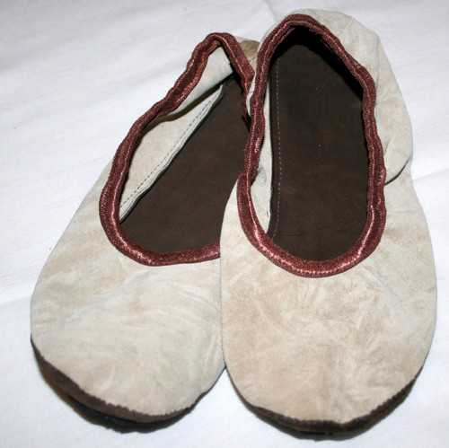 Kožené barefoot baleríny — foto 4