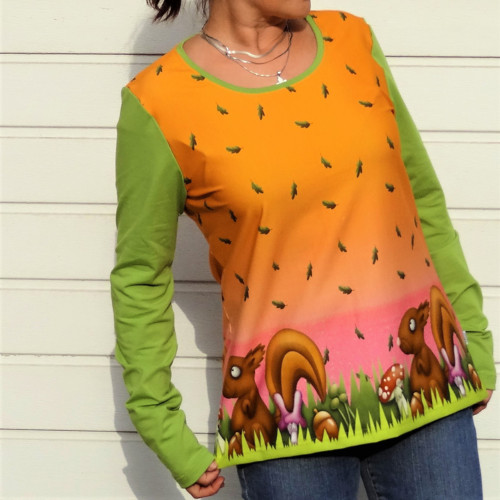 Triko veverky (XL-XXL) — foto 4