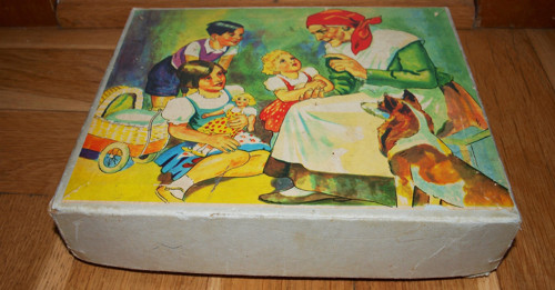 Retro kostky 20ks - pohádky — foto 2