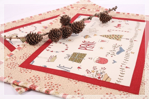Vánoční prostírání Celebrating CHristmas — foto 3