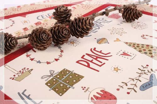 Vánoční prostírání Celebrating CHristmas — foto 5