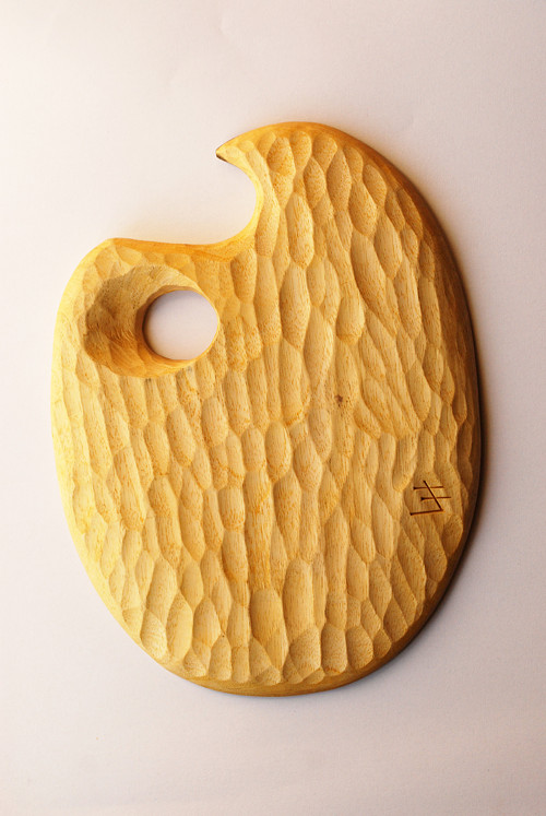 Tesaná malířská paleta — foto 3