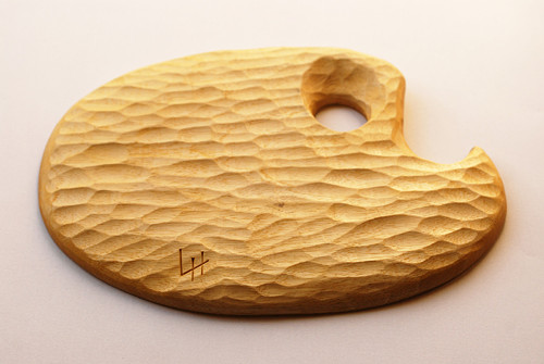 Tesaná malířská paleta — foto 2