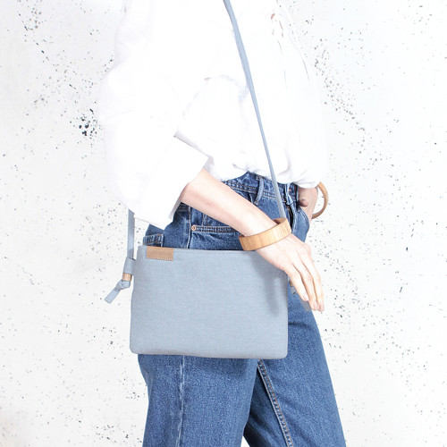 NODO BAG MINI modrá bavlna — foto 5