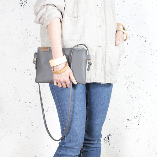 Nodo Bag Mini šedá — foto 4