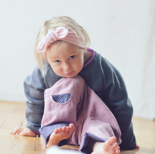 Čelenka s mašličkou růžová — foto 3