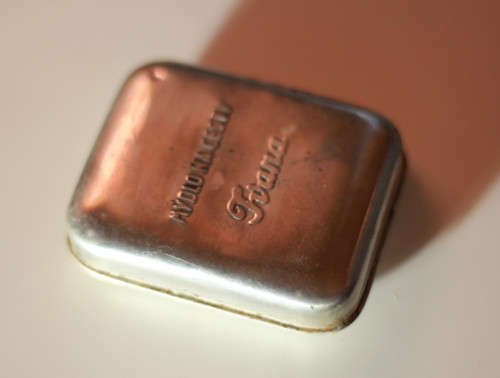 Mýdlo na cesty, plechová krabička — foto 2