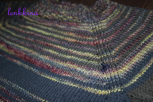 Dívčí halenka pletená - malabrigo — foto 4