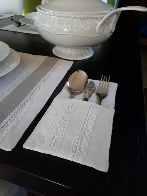 Obal na příbory Vanilla Dream Ivoire — foto 4