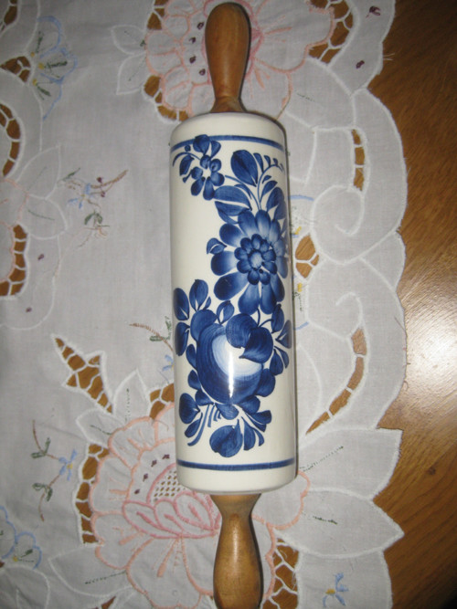 Váleček porcelánový - venkovský styl — foto 6