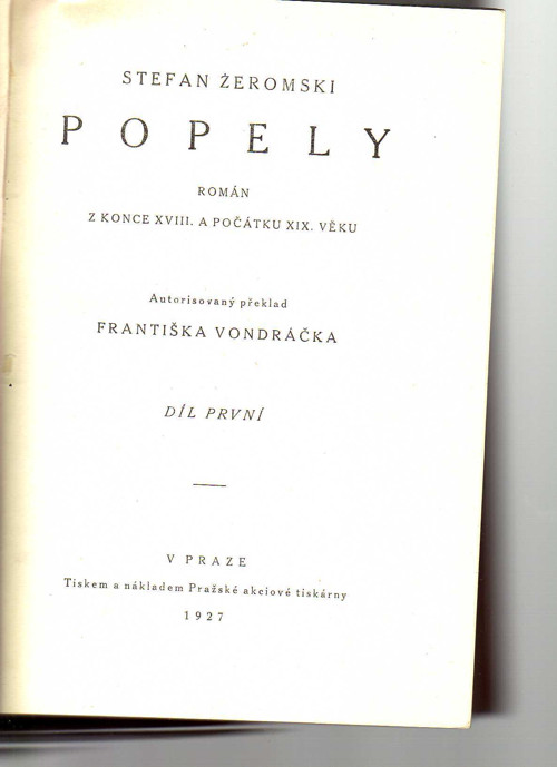 Popely - Stefan Żeromski — foto 2
