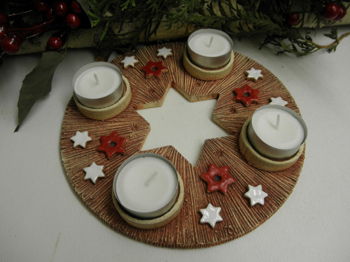 Adventní svícen - se slevou — foto 2