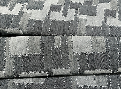 Elastická riflovina - šedá — foto 3