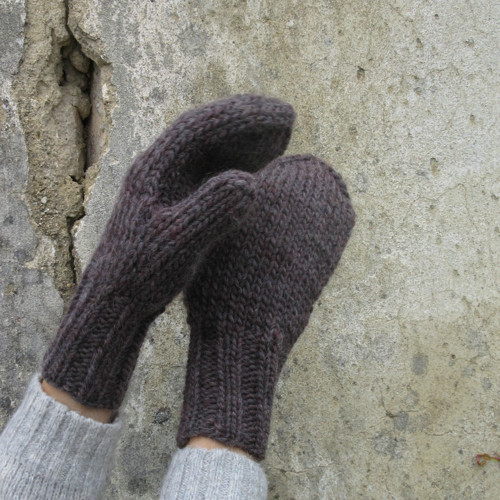 Teplé hnědé palčáky... — foto 3
