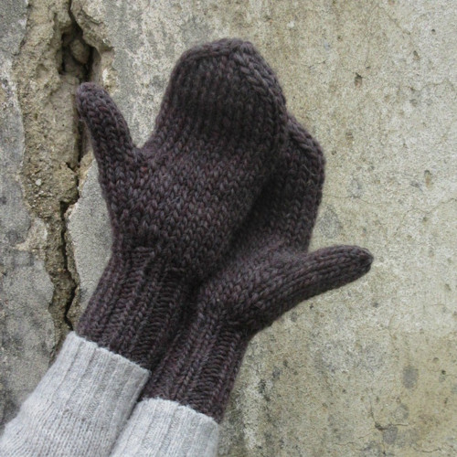 Teplé hnědé palčáky... — foto 5