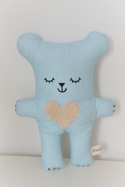 Wide Bubu Bear blue/white dots — foto 2