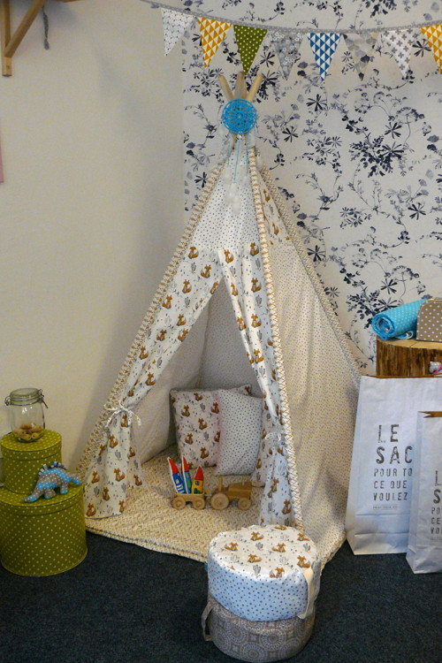 Lištičkové dětské teepee — foto 2