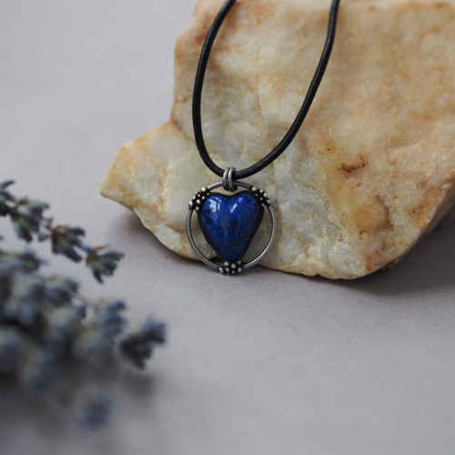 Srdcovka - lapis lazuli — foto 2