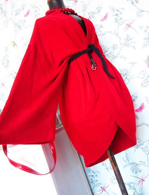 Kardigan just RED — foto 2