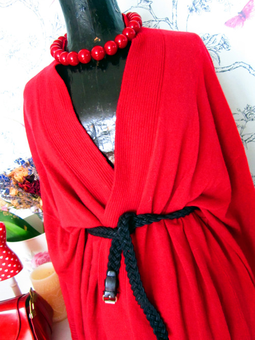Kardigan just RED — foto 3